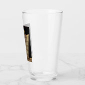 Profeet Mozes met de tabletten van de wet Glas (Links)