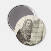 Profeet Mozes met de tabletten van de wet Magneet (Voorkant / Achterkant)