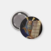 Profeet Mozes met de tabletten van de wet Magneet (Voorkant / Achterkant)