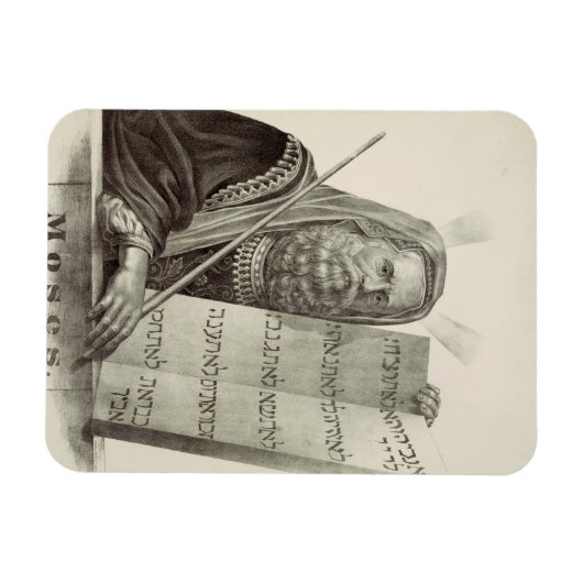 Profeet Mozes met de tabletten van de wet Magneet (Horizontaal)