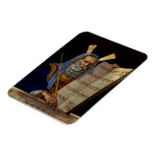 Profeet Mozes met de tabletten van de wet Magneet (Linkerzijde)