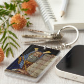 Profeet Mozes met de tabletten van de wet Sleutelhanger (Voorkant Rechts)