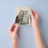 Profeet Mozes met de tafelen der Wet Flyer (Hand)