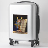 Profeet Mozes met de Tafelen der Wet  Sticker (Koffer)