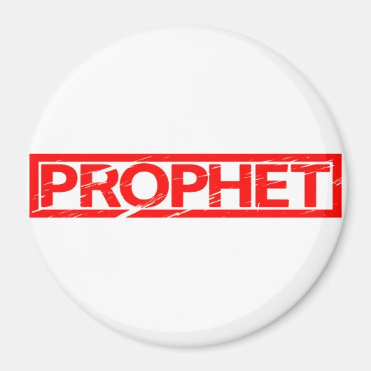 Profeet Stempel Magneet (Voorkant)