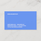 PROFESIONAL ILUMINACION LASER HOLOGRAMA COLORIDO VISITEKAARTJE (Achterkant)