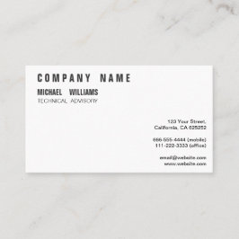 PROFESIONAL MODERNO ELEGANTE MINIMALISTA ROJO VISITEKAARTJE