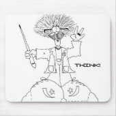 Profesor, DENK! Mousepad Muismat (Voorkant)