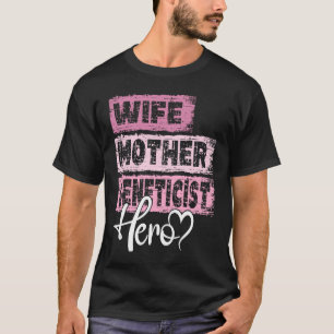Professie moeder held moeder geneticus t-shirt