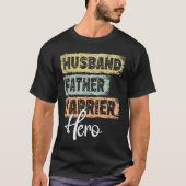 Profession dad hero father Farrier T-shirt (Voorkant)
