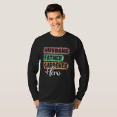 Profession dad hero father Gardener T-shirt (Voorkant volledig)