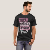 Profession mom hero mother Farrier  1 T-shirt (Voorkant volledig)