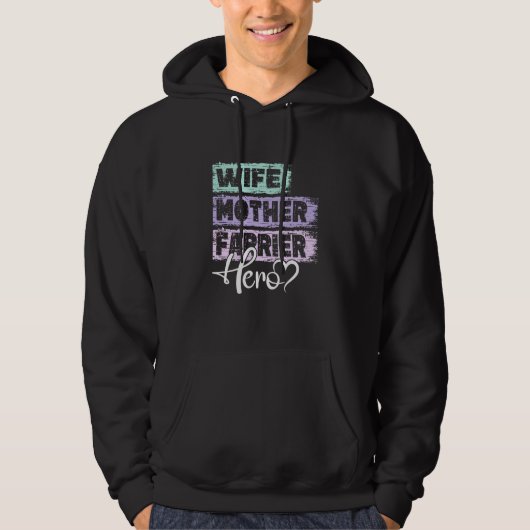 Profession mom hero mother Farrier Hoodie (Voorkant)