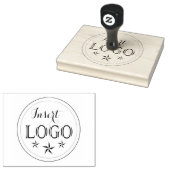 Professional 4x5 Custom Logo Rubber Stamp Design Rubberstempel (Gestempeld)