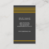 Professional / Advocaat Visitekaartje (Achterkant)