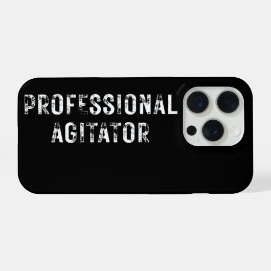 PROFESSIONAL AGITATOR iPhone HOESJE (Achterkant horizontaal)