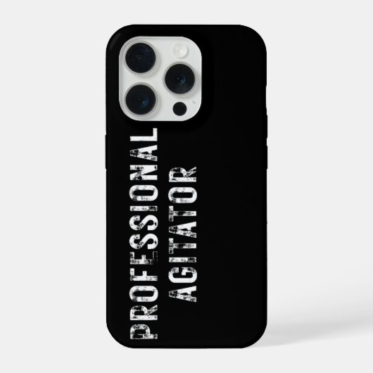PROFESSIONAL AGITATOR iPhone HOESJE (Achterkant)