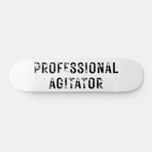 PROFESSIONAL AGITATOR  PERSOONLIJK SKATEBOARD (Horizontaal)
