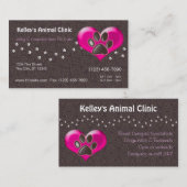 Professional Animal Services Doctor U kiest kleur Visitekaartje (Voorkant / Achterkant)