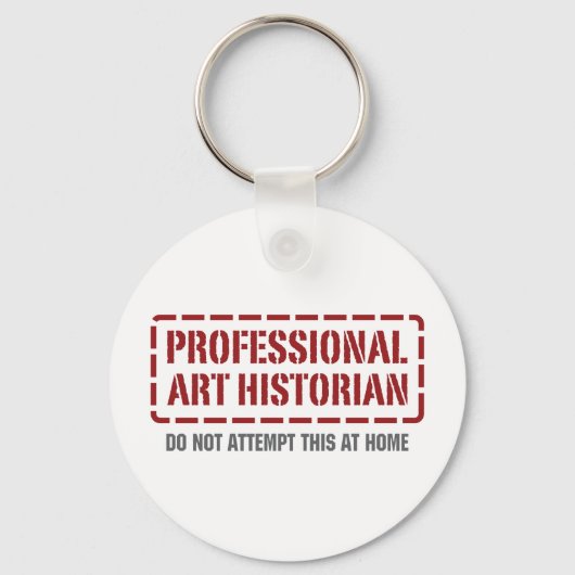 Professional Art Historian Sleutelhanger (Voorkant)