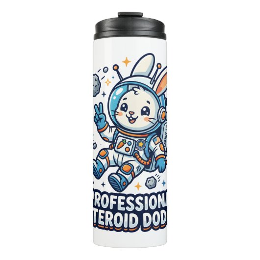 Professional Asteroid Dodger Bunny Thermosbeker (Voorkant)
