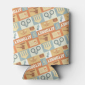 Professional Attorney Iconic Ontworpen Blikjeskoeler (Achterkant)