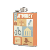 Professional Attorney Iconic Ontworpen Heupfles (Links)