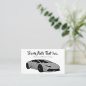 Professional Auto Window Tint Service Visitekaartje (Staand voorkant)