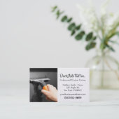 Professional Auto Window Tint Service Visitekaartje (Staand voorkant)
