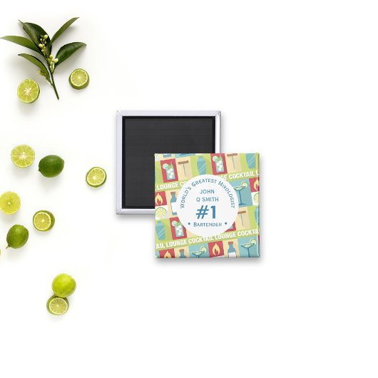 Professional Bartender Favor Award ・ Aangepast Magneet