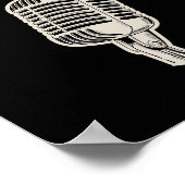 Professional Bathroom Singer Poster (Hoek)