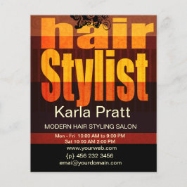 Professional Beauty Salon Spa Haarstylist Flyer
