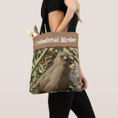 Professional Birder Brown Towee Bird Foto Natuur Tote Bag (Dichtbij)