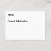 Professional Birth Doula Visitekaartje (Achterkant)