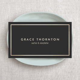 Professional Black Gold-grens Visitekaartje