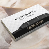 Professional Black Limousine Limo & Car Service Visitekaartje