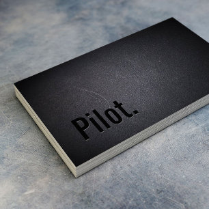 Professional Black Out Pilots Visitekaartje