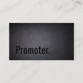 Professional Black Out-promotor-Visitekaartje Visitekaartje (Voorkant)