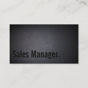 Professional Black Out Sales Manager-Visitekaartje Visitekaartje