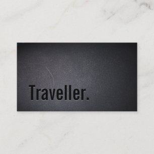 Professional Black Out Traveler Visitekaartje