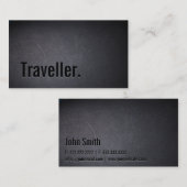 Professional Black Out Traveler Visitekaartje (Voorkant / Achterkant)