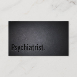 Professional Black Psychiatrist Visitekaartje