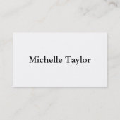 Professional Black Visitekaartje (Achterkant)