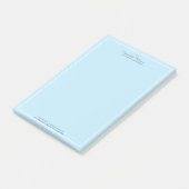 Professional Blue-minimalist Post-it® Notes (Schuin)