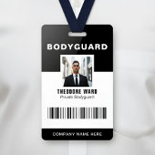 Professional Bodyguard ID Private Security Badge