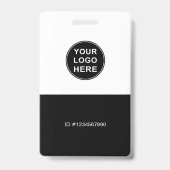 Professional Bodyguard ID Private Security Badge (Back)