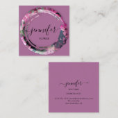 Professional Boutique Mimetic Camouflage Vierkante Visitekaartje (Voorkant / Achterkant)