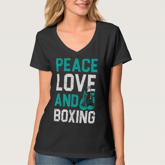 Professional Boxer Boxing Knockout Puncher Sparri T-shirt (Voorkant)