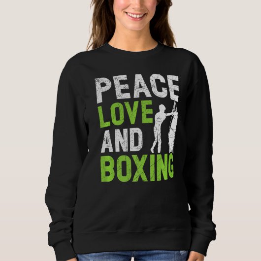 Professional Boxer Boxing Knockout Puncher Sparri Trui (Voorkant)
