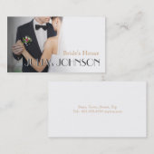 Professional Bride Stylist Weddenschap Salon Visitekaartje (Voorkant / Achterkant)